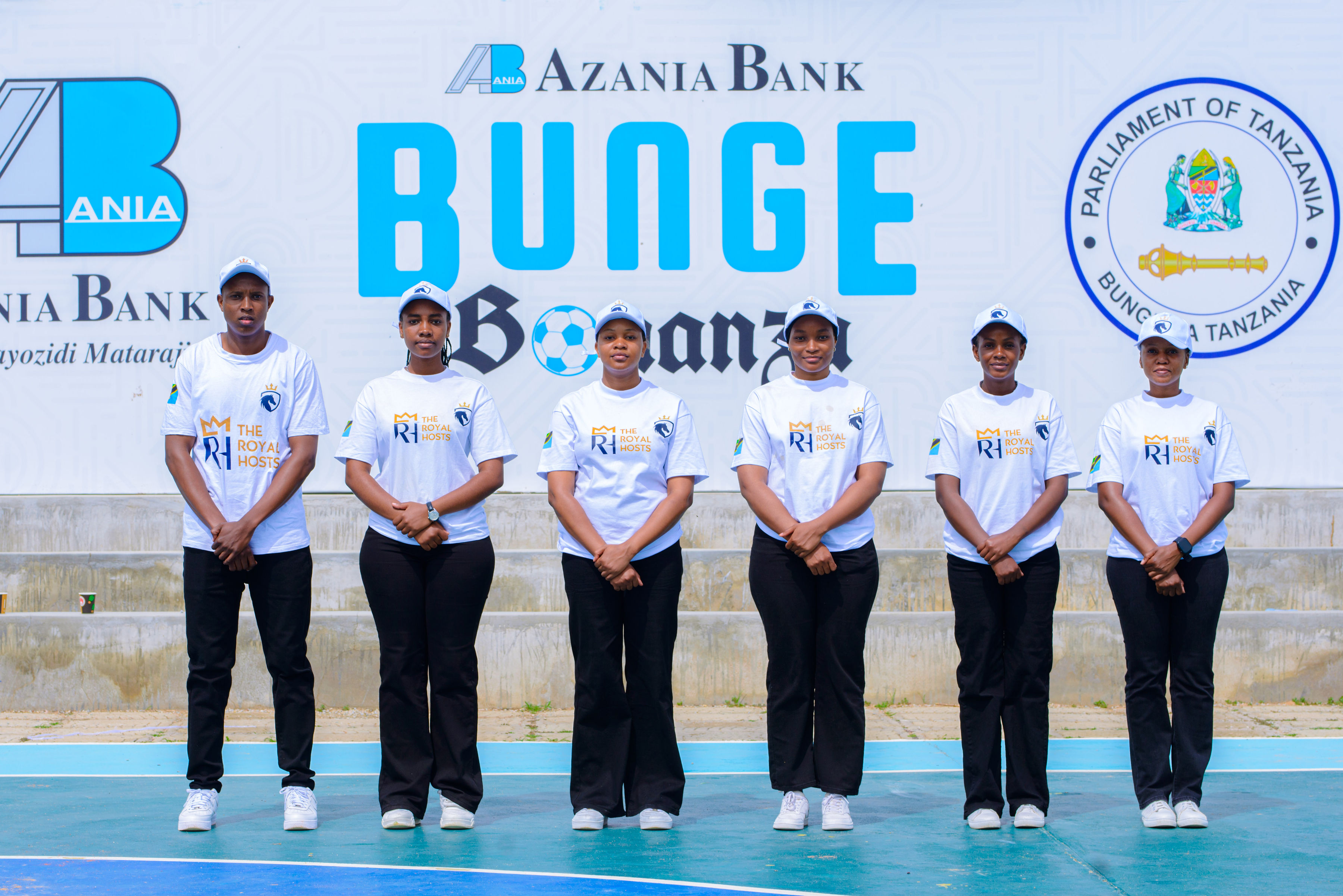 The Royal Hosts Tanzania at Azania Bank Bunge Bonanza (2026).