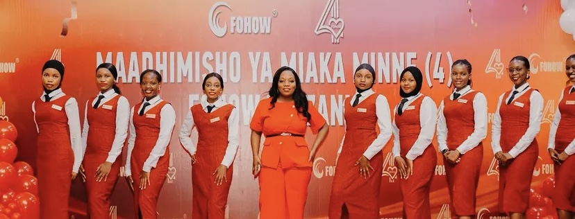 The Royal Hosts Team at FOHOW 14th Anniversary 2025