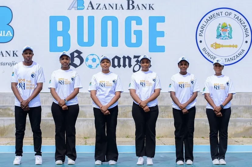 The Royal Host Team at Azania Bank Bunge Bonanza 2026.