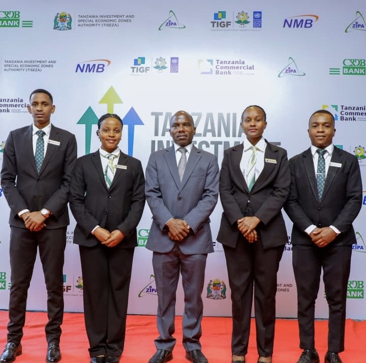 The Royal Hosts Officers at Tanzania Investment Summit 2026.
