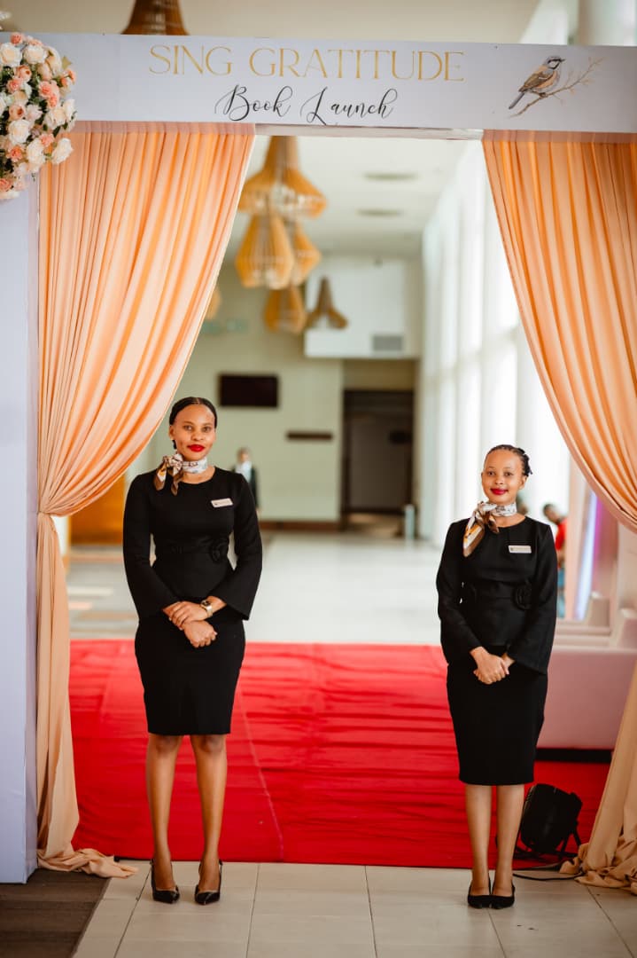 The Royal Hosts Tanzania served at official launch of the Sing Gratitude Book written by Aisha Kingu on May, 2026.