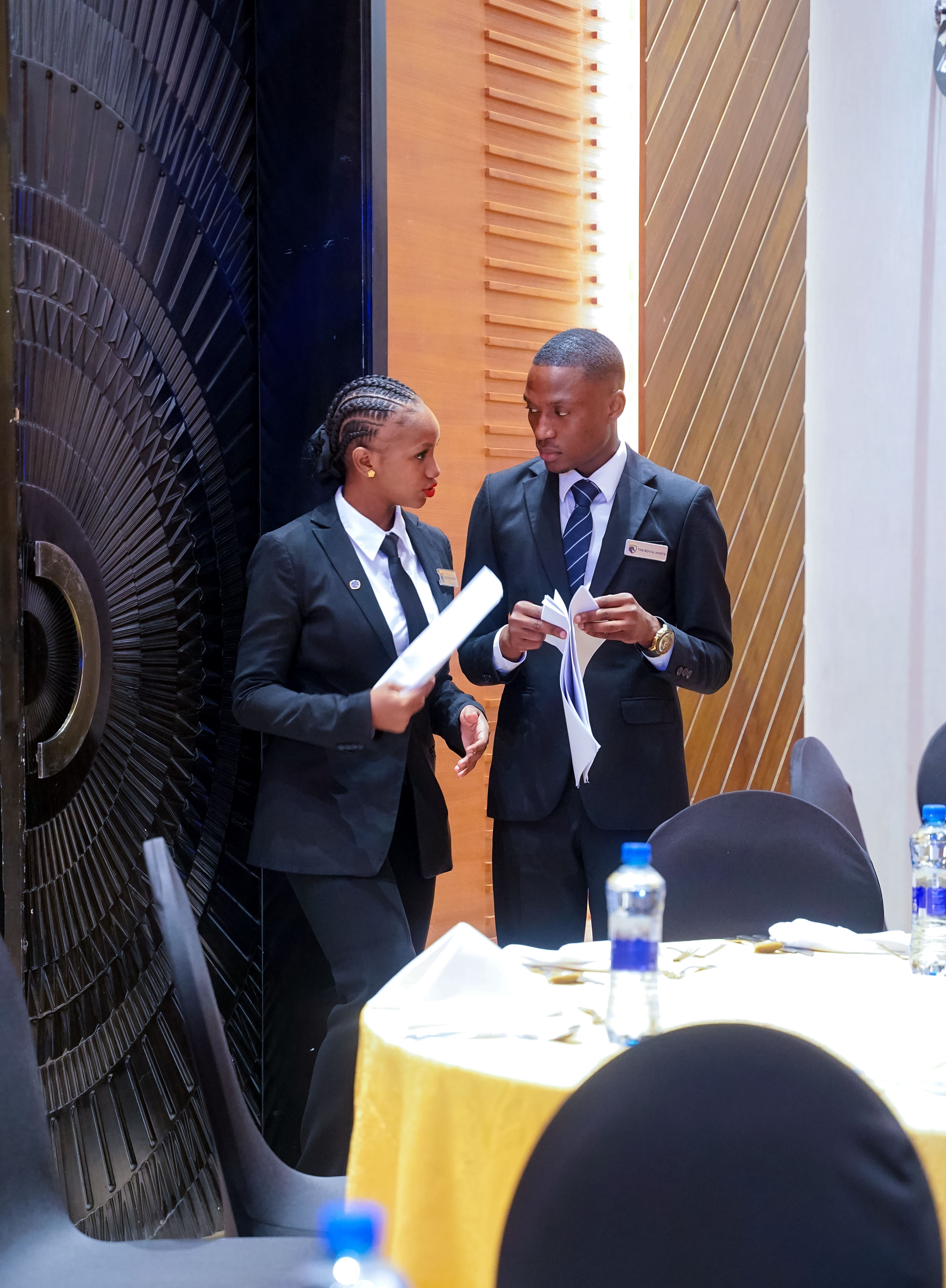 The Royal Hosts Tanzania Protocol Officers at WIMA Awards 2026